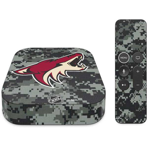 NHL Arizona Coyotes Camo Apple TV Skin